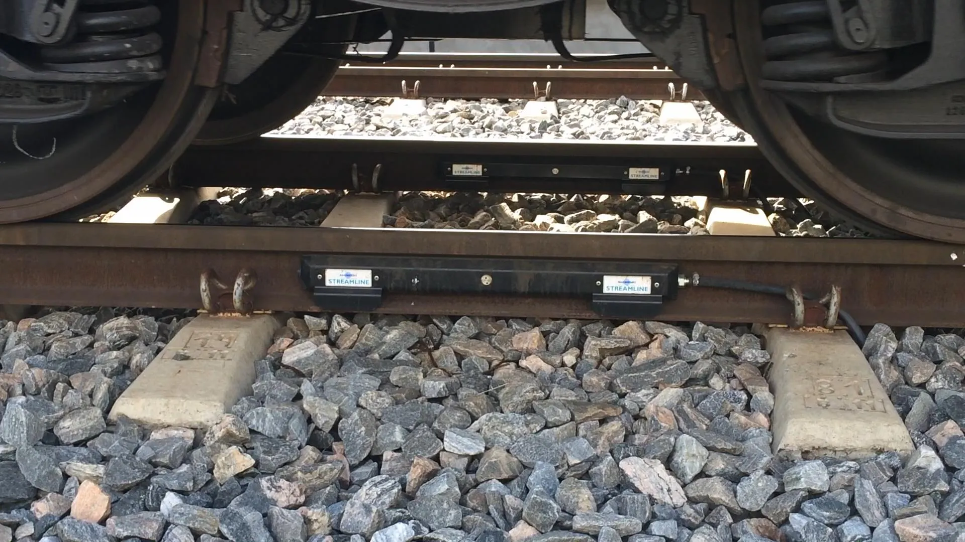 Railweight Streamline rail weighing transducer weighing train carts