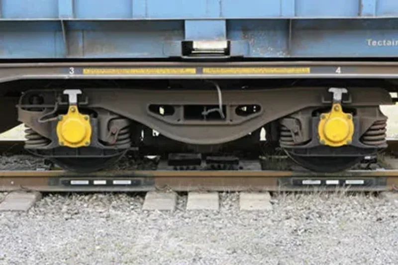 Railweight Transducer on Rails